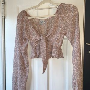 Princess Polly Tie Front Top